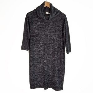 GAP | Softspun Cowl-Neck 3/4 Sleeve Knit Dress XS